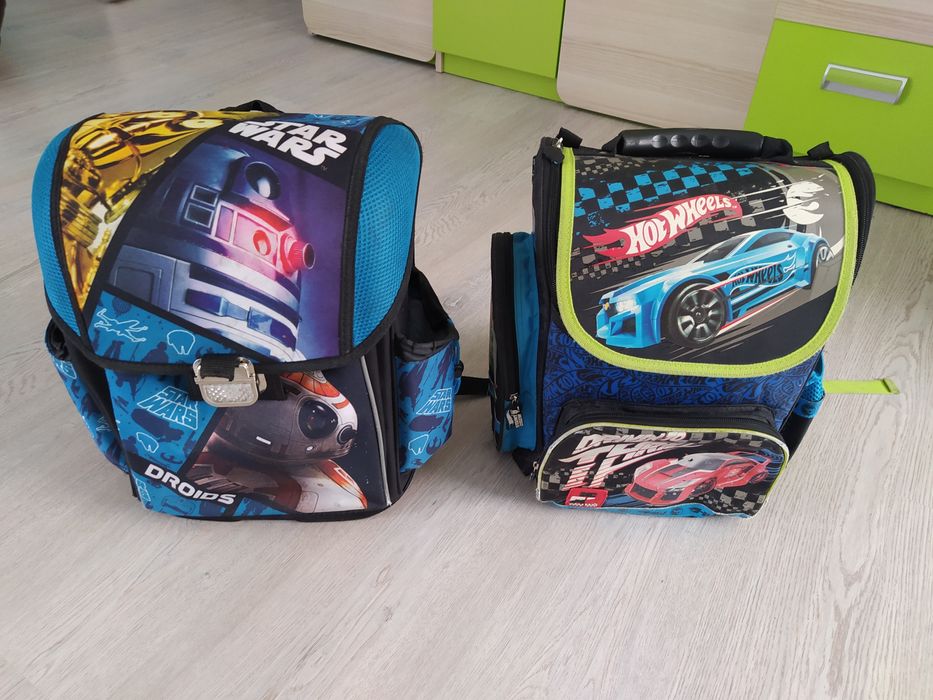 Dwa tornistry plecaki w dobrym stanie