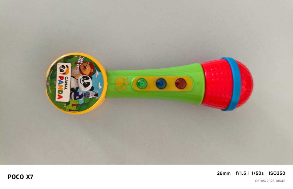 Microfone criança Panda