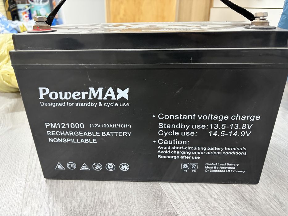 PMG 121000 PowerMAX Akumulator VRLA GEL 12V 100Ah