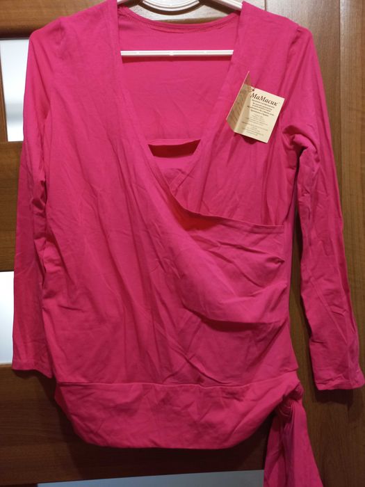 Блуза з запахом для вагітних і годуючих мам