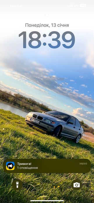 БМВ Е46 стоїть на Українській реєстрації тимчасовий тех талон