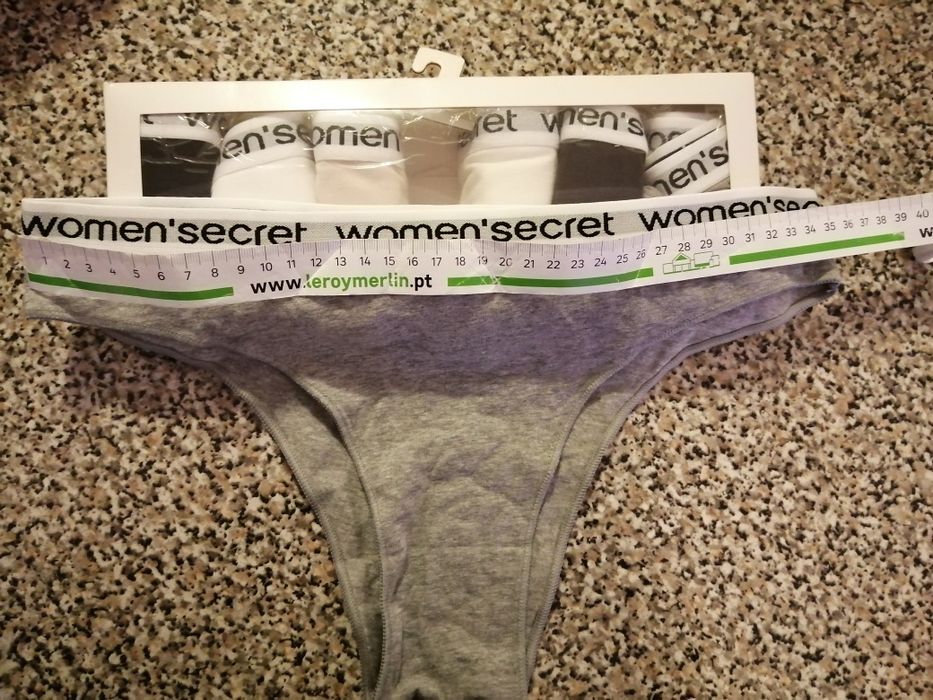 Cueca10 cuecas Women Secret e Oysho Tamanho M