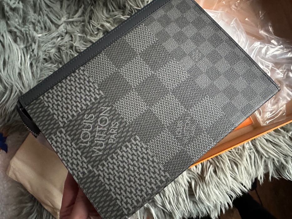 Louis Vuitton torebka na dokument męska box idealny prezent