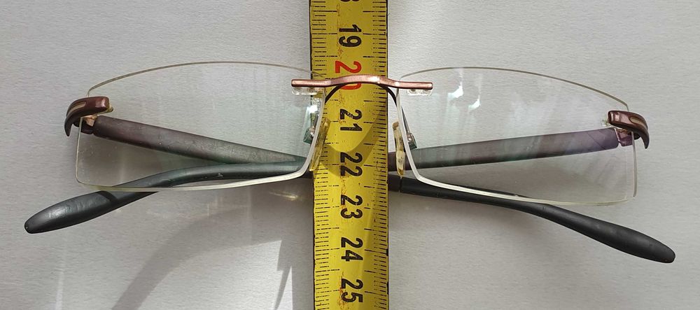 Okulary Cottet, oprawki + szkła "0".