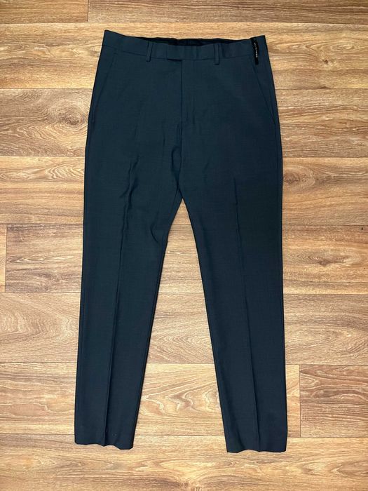 Костюмні класичні чоловічі чорні штани, ZARA, [S]