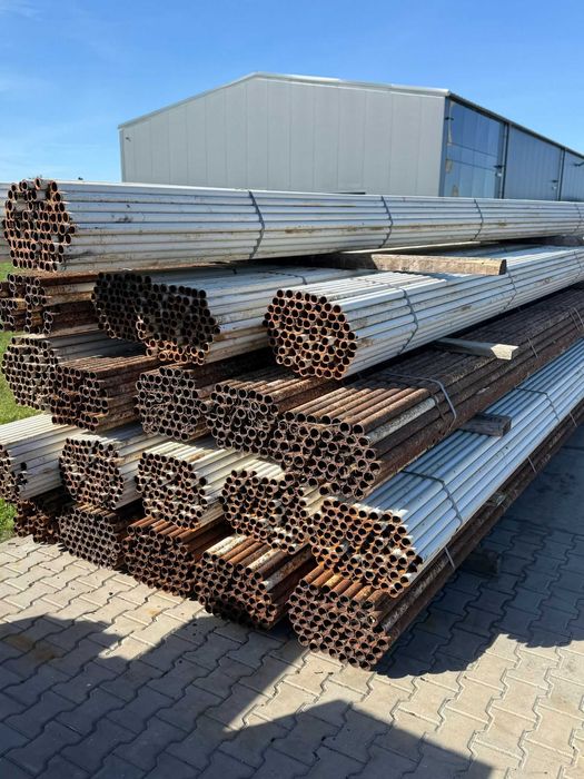 38x2,6 Rura stalowa zamknięta profil ogrodzenie słupy słupek