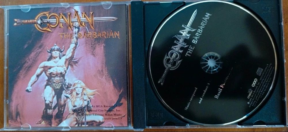 Płyta CD "Conan Barbarzyńca" (Conan the Barbarian)