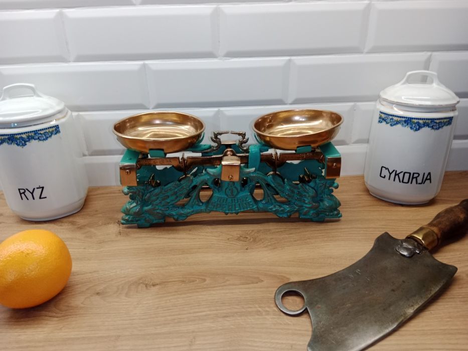 Waga szalkowa Juliusz Sperling 1kg UNIKAT