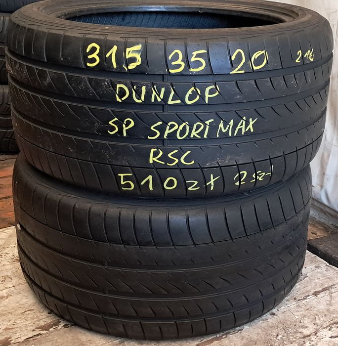 315/35/20 Dunlop sp sportmax