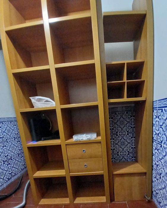 Módulos de sala em bom estado
