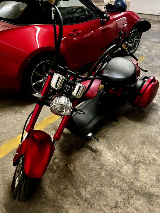 Mangosteen M1 | Scooter Elétrica | 75 km/h | ~1.300 km | Extras