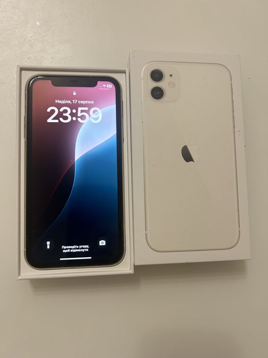iPhone 11 white - 128 Gb