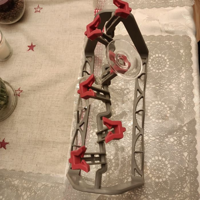 Stojak na kieliszki, lampki do zmywarki