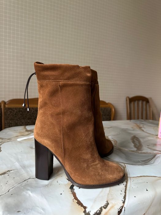 Черевики 39р. Натуральна замша