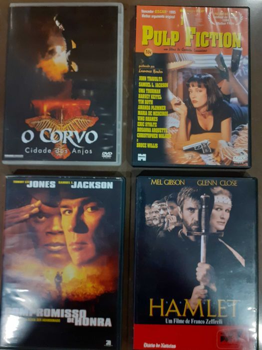 Filmes em DVD a bom preço.