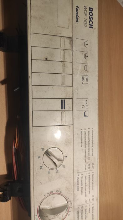Panel sterowania pralki Bosch WOF1610