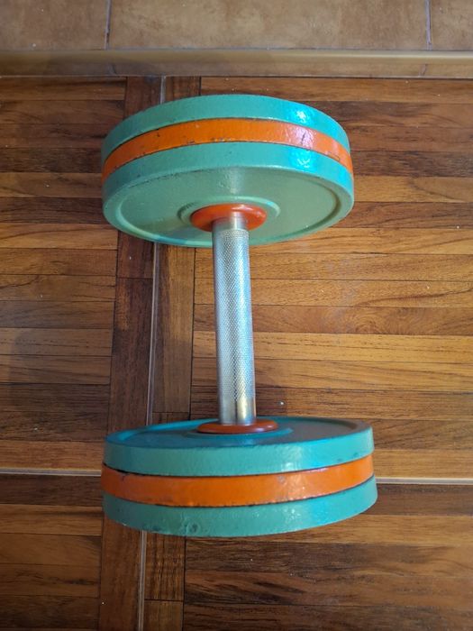 Гантели  наборные  металлические