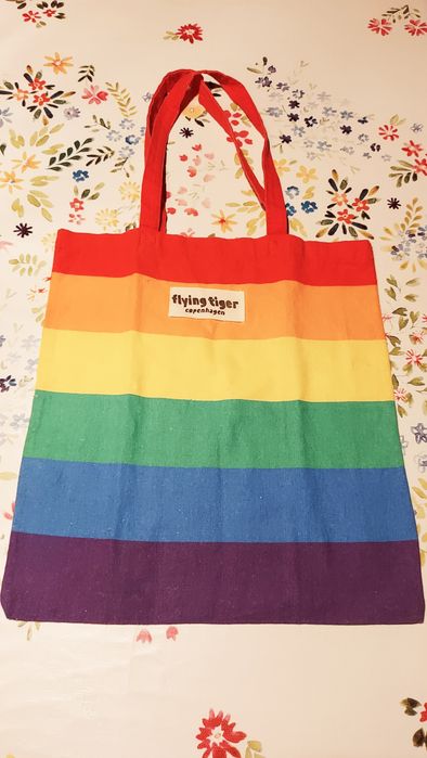 Torba płócienna  tęcza Flying tiger
