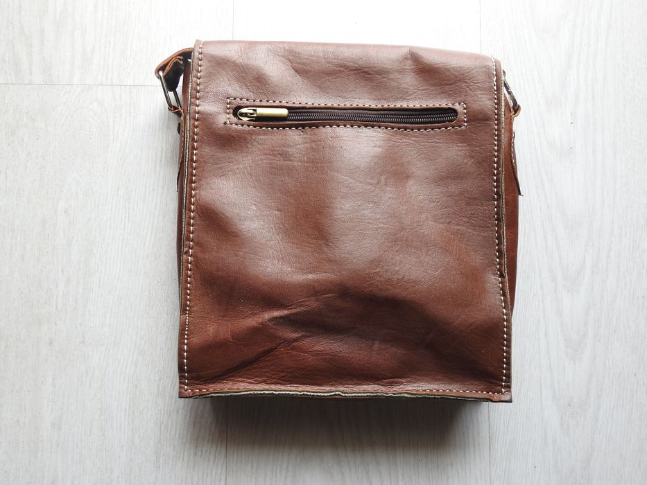 Bolsa Mala Tiracolo Homem Pele genuina