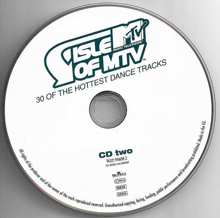 Tom Novy - - - - - Isle of M.T.V. - - - - - 1 X CD