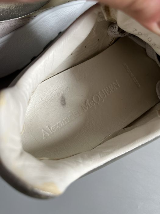 Alexander Mcqueen court trainer 38(24cm)