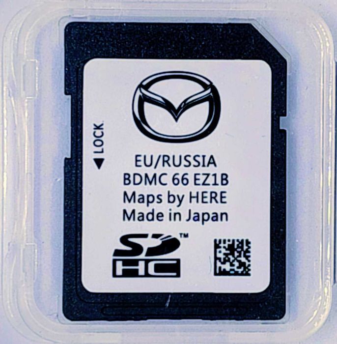 Najnowsza wersja map dla systemów multimedialnych Mazda
