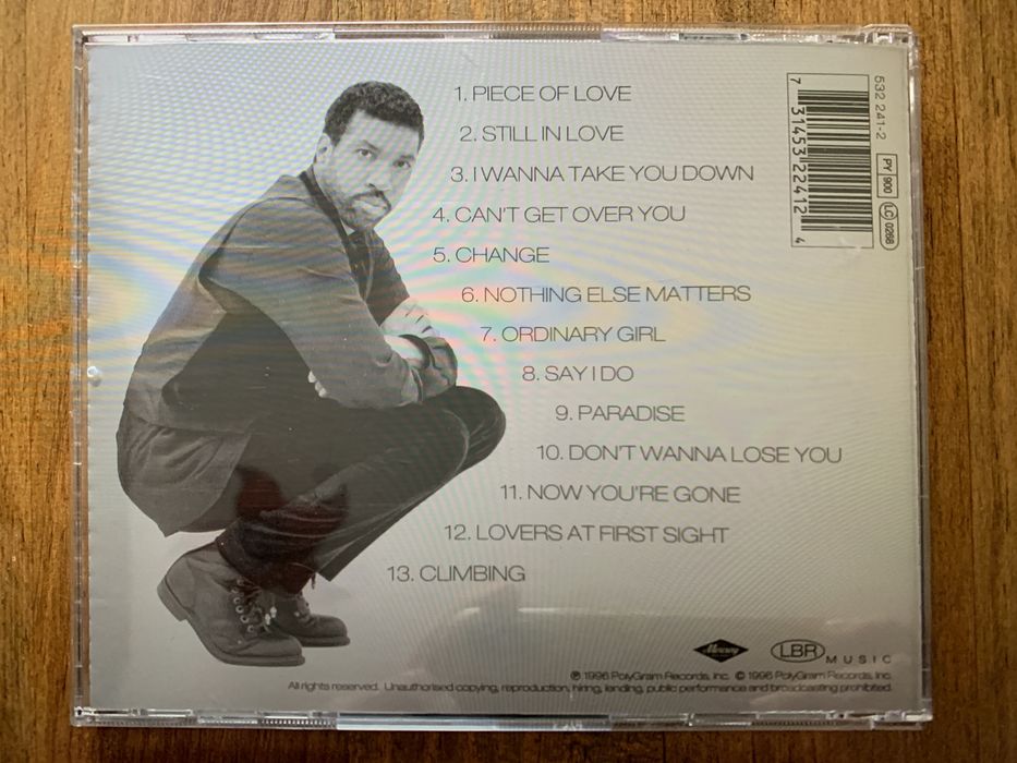 Lionel Richie - Louder than Words - cd