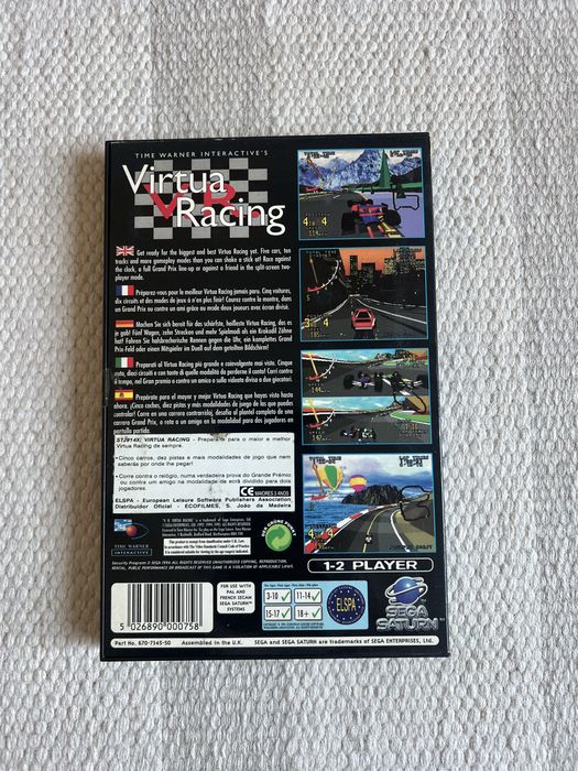 Virtua racing - Sega Saturn