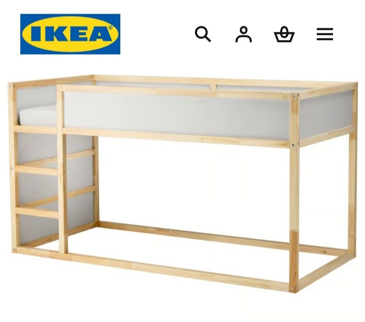 Cama reversível IKEA Kura