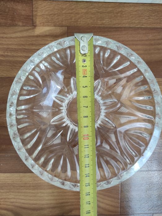 Хрустальная подставка пиала СССР