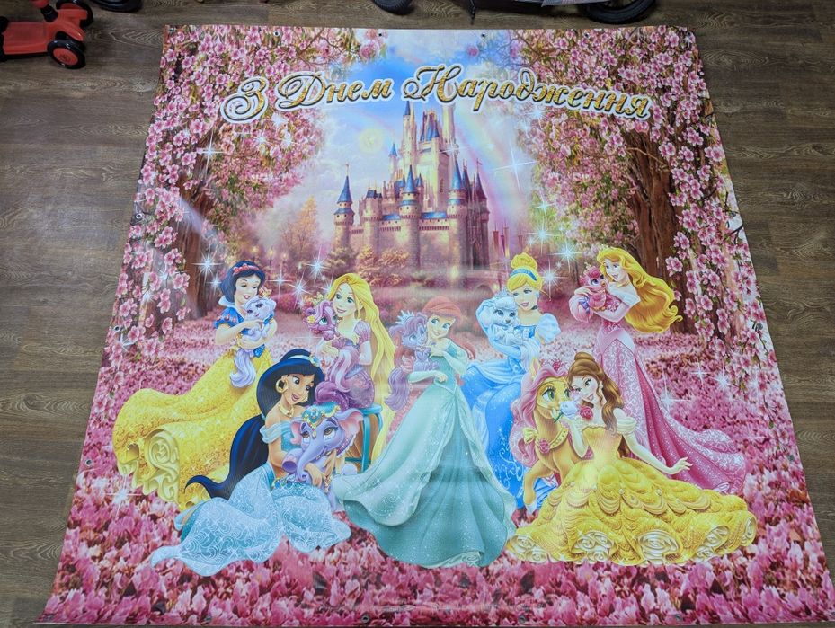 Банер 2х2 з люверсами