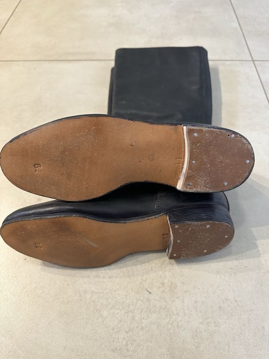 Buty kozaki ludowe męskie wysokie czarne roz. 39