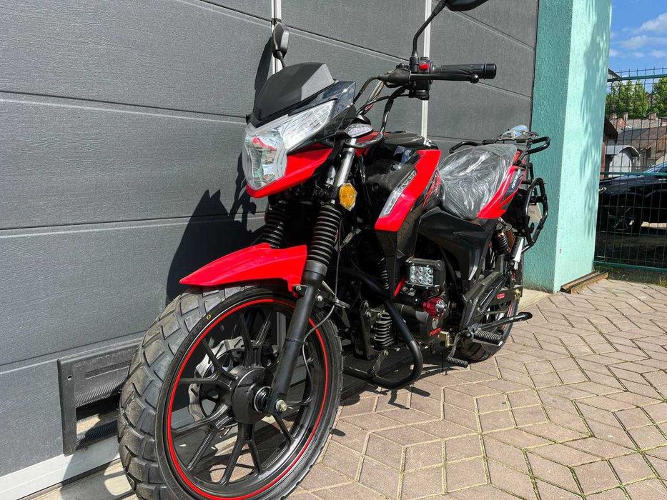 Мотоцикл Forte Форте BS-200 Червоний 10 к.с.