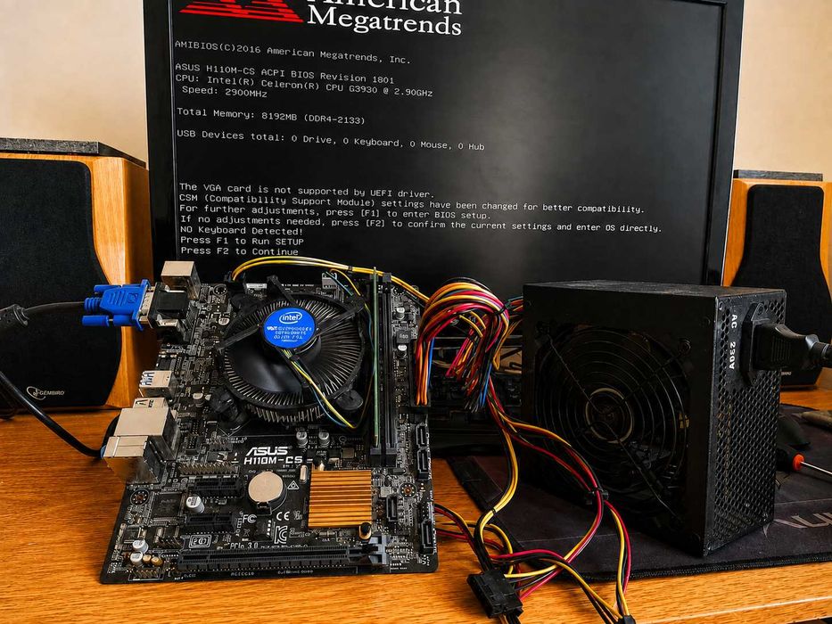LGA1151/ASUS H110M-CS/DDR4 4Gb/Celeron G3930 (ФОТО РОБОТИ)