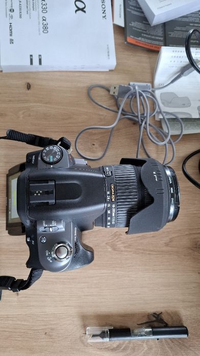 Lustrzanka Sony alfa 380