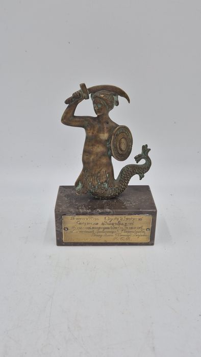 Władysław Miecznik Syrenka nagroda 1965 brąz marmur Warszawa