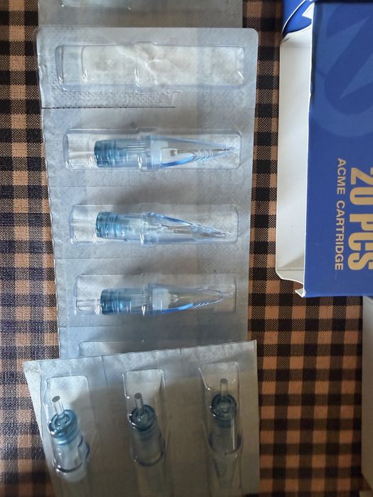 Kit Caneta Tatuagem Mast Wireless + 2 Baterias Sem Fios + Agulhas + Extras