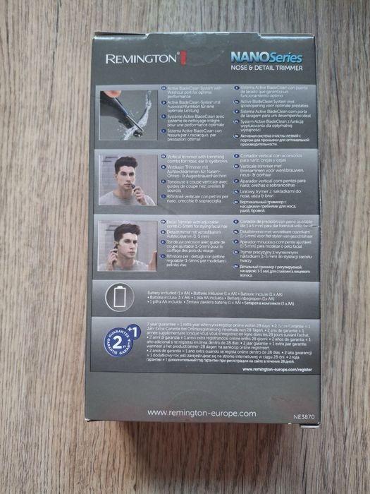 Тример Remington nano series для вух/ носа/ бороди/