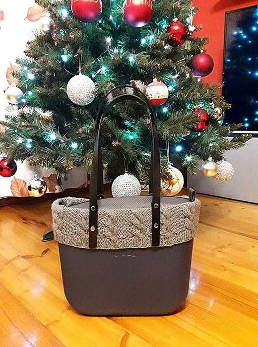 Szara opaska do torebki OBAG