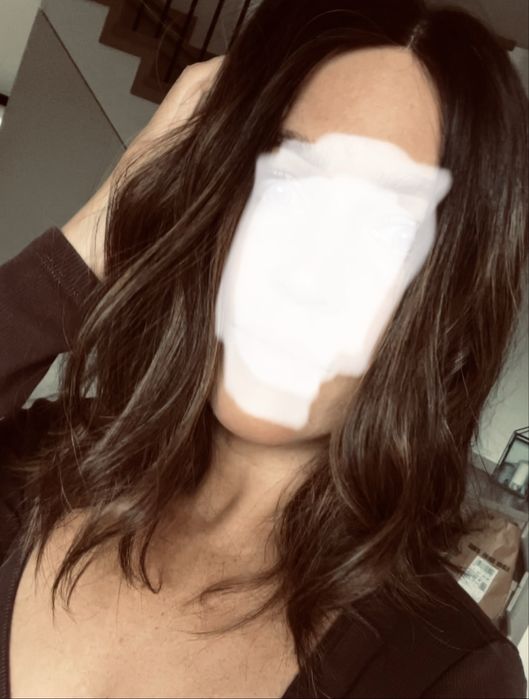 Wlosy naturalne europejskie peruka lace top 35-40cm