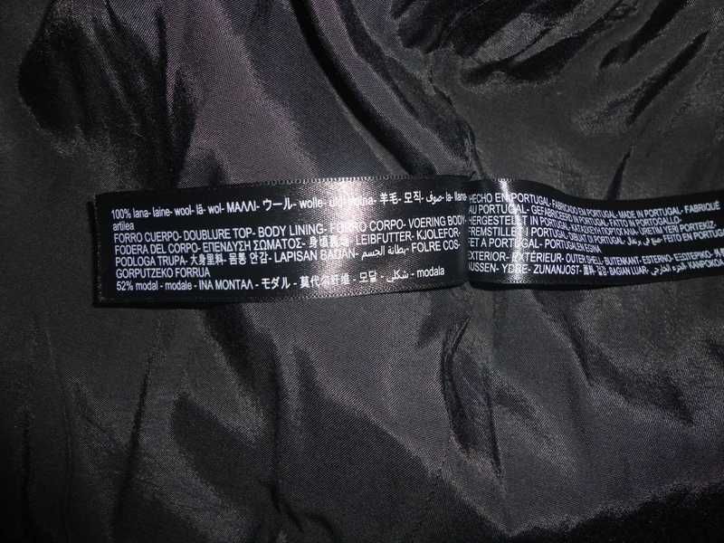 Casaco 100% lã Massimo Dutti