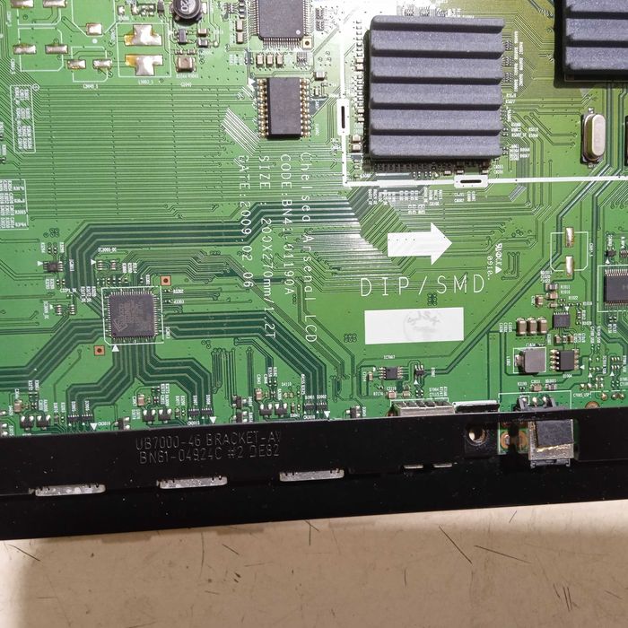 TV Samsung UE46B6000VWXXH  płyty komplet plus podświetlenie