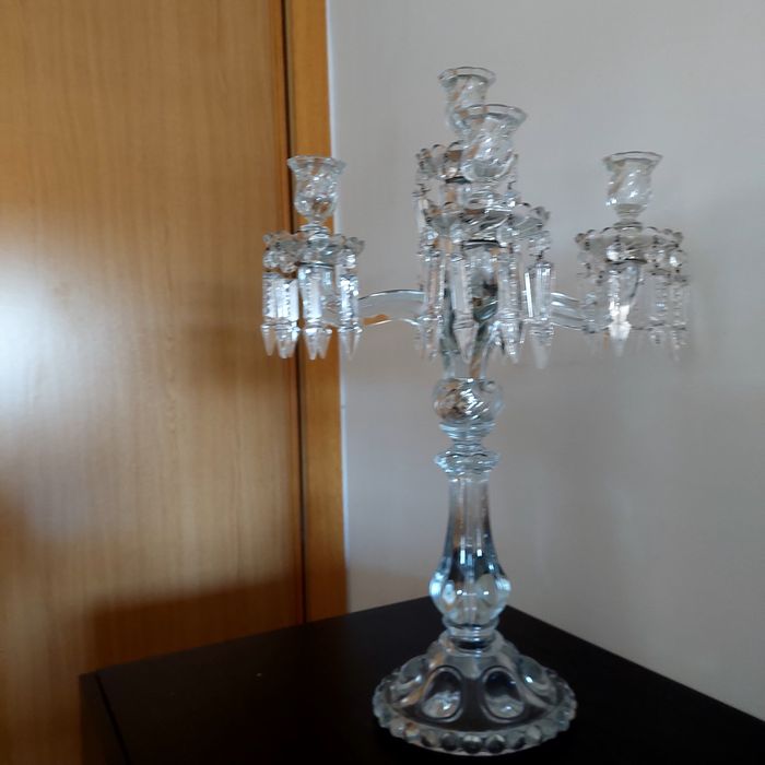 Candelabro de 5 lumens cristal baccarat