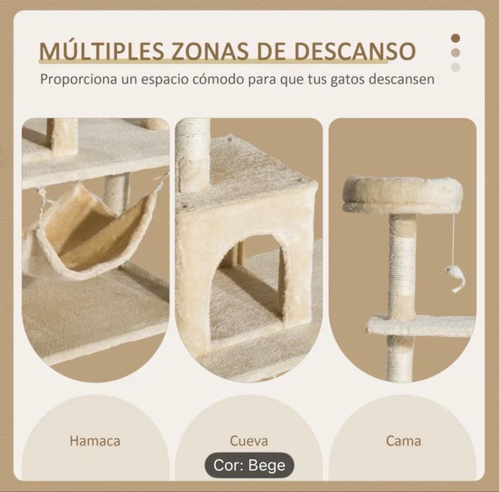 Arvore arranhador gatos