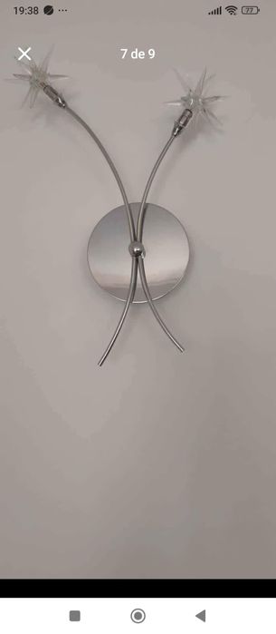 Candeeiro de teto e apliques de parede