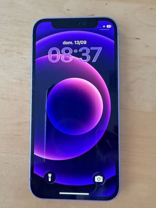 iPhone 12 Mini APPLE (Como Novo - 128 GB - Malva)