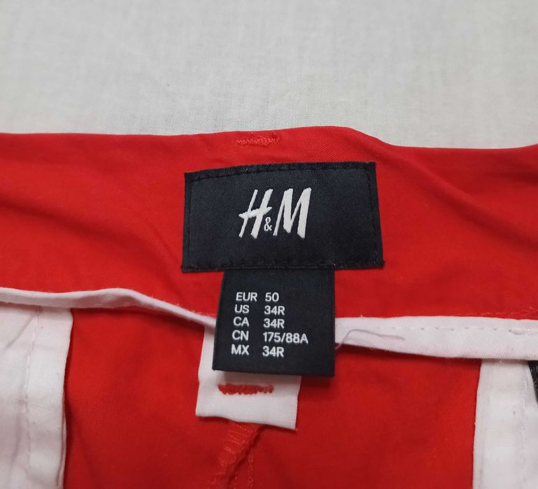 Шорти H&M L  червоні в ідельному стані