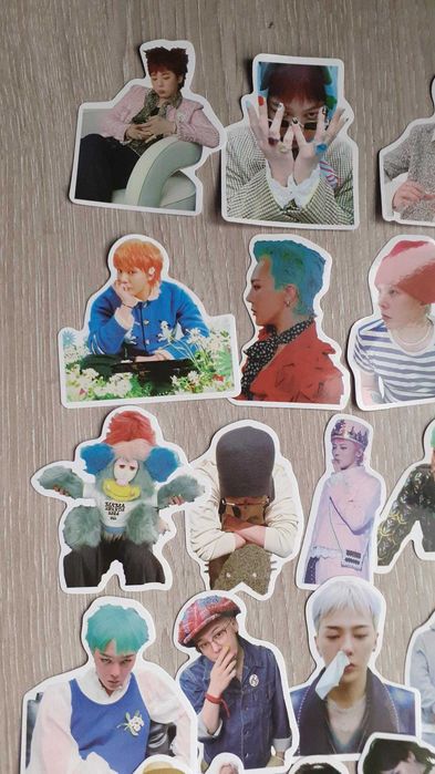 Stickers G-dragon Bigbang K-pop autocolantes ubermensch Übermensch