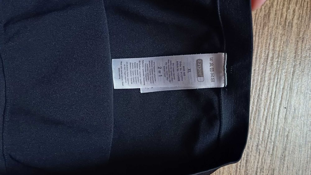 Nowe figi damskie ERGEE r. XL# zestaw: czarne + białe