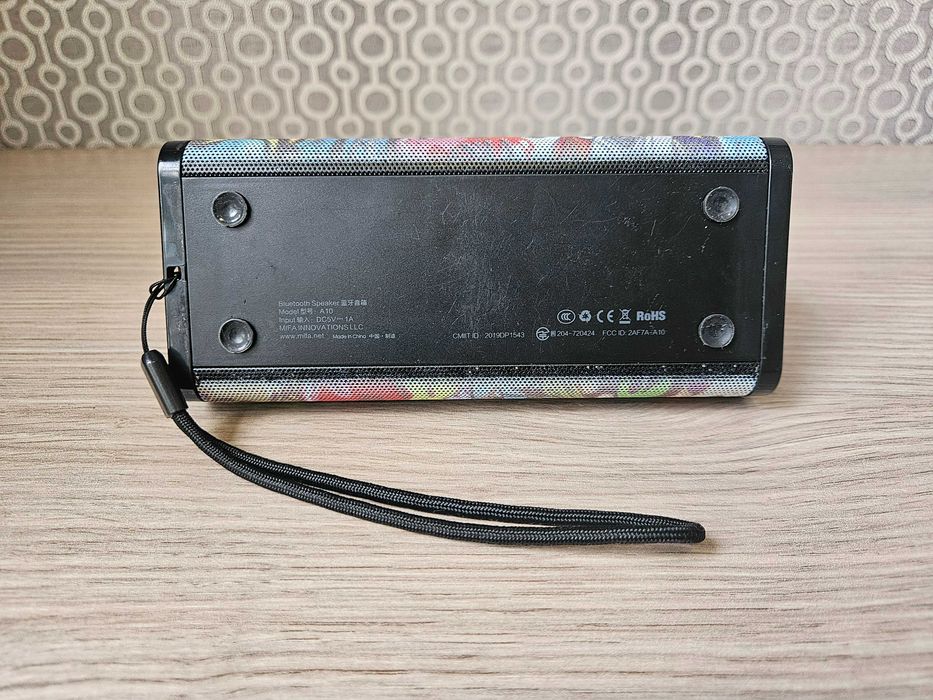 Портативна акустика Mifa A10 Black-Graffiti 10 Вт IP45 Bluetooth 4.2